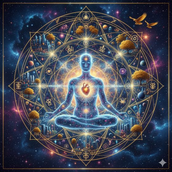 Representação Digital e Abstrata do Poder da Consciência