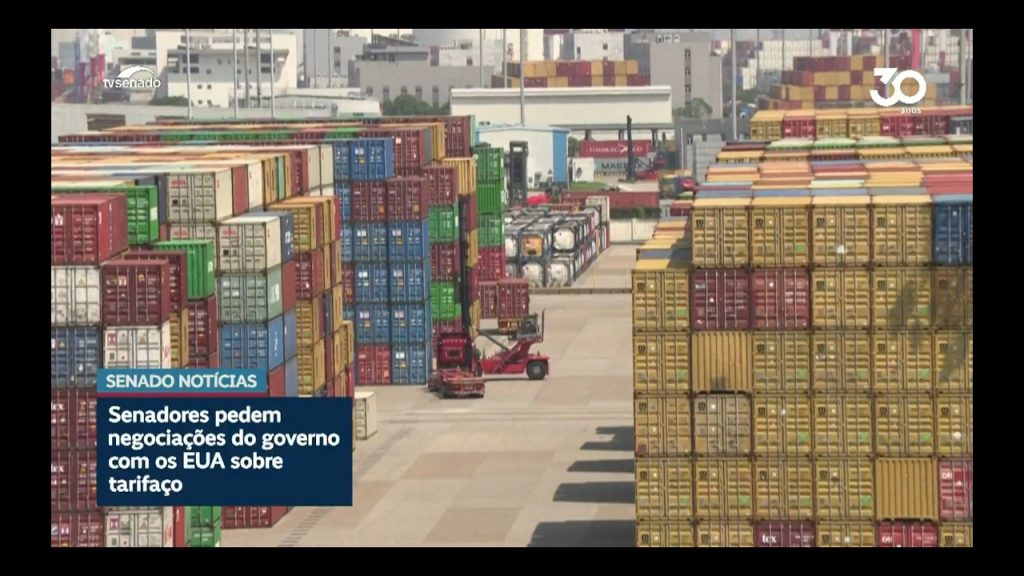 Tarifaço dos EUA: senadores querem negociações antes de usar reciprocidade Vídeo: Tarifaço dos EUA: senadores querem negociações antes de usar reciprocidade